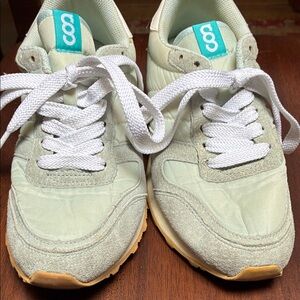COO Light Green Women's Retro Sneakers - Casual Comfort